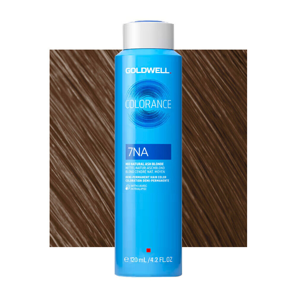 7NA Biondo medio cenere naturale Goldwell Colorance Cool browns can 120ml