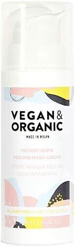 VEGAN E ORGANIC CREMA VISO BIO ESFOLIANTE DELICATA E PROFONDA PEELING 50 ML