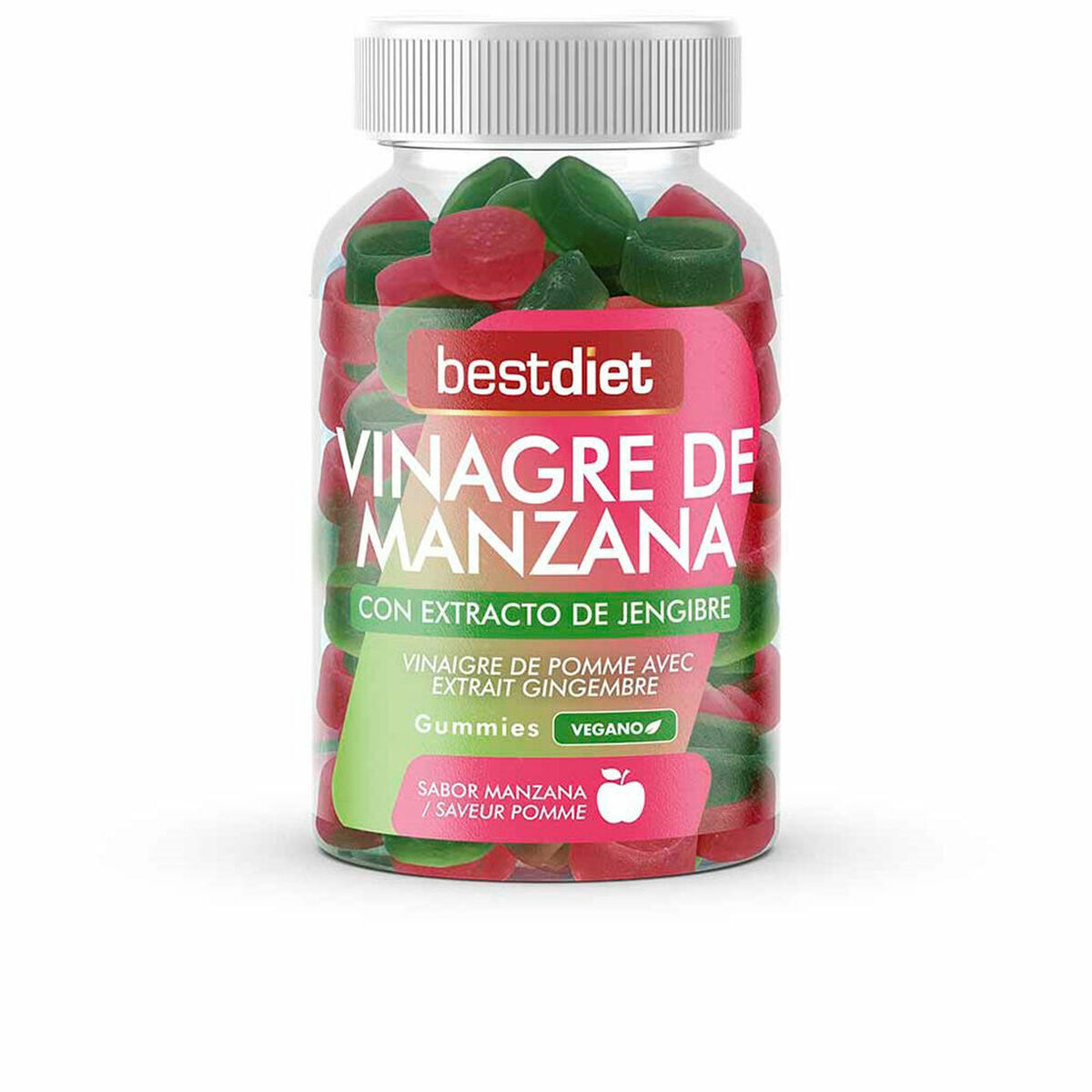 Integratore Alimentare Best Diet Vinagre De Manzana Aceto di mele Caramelle g
