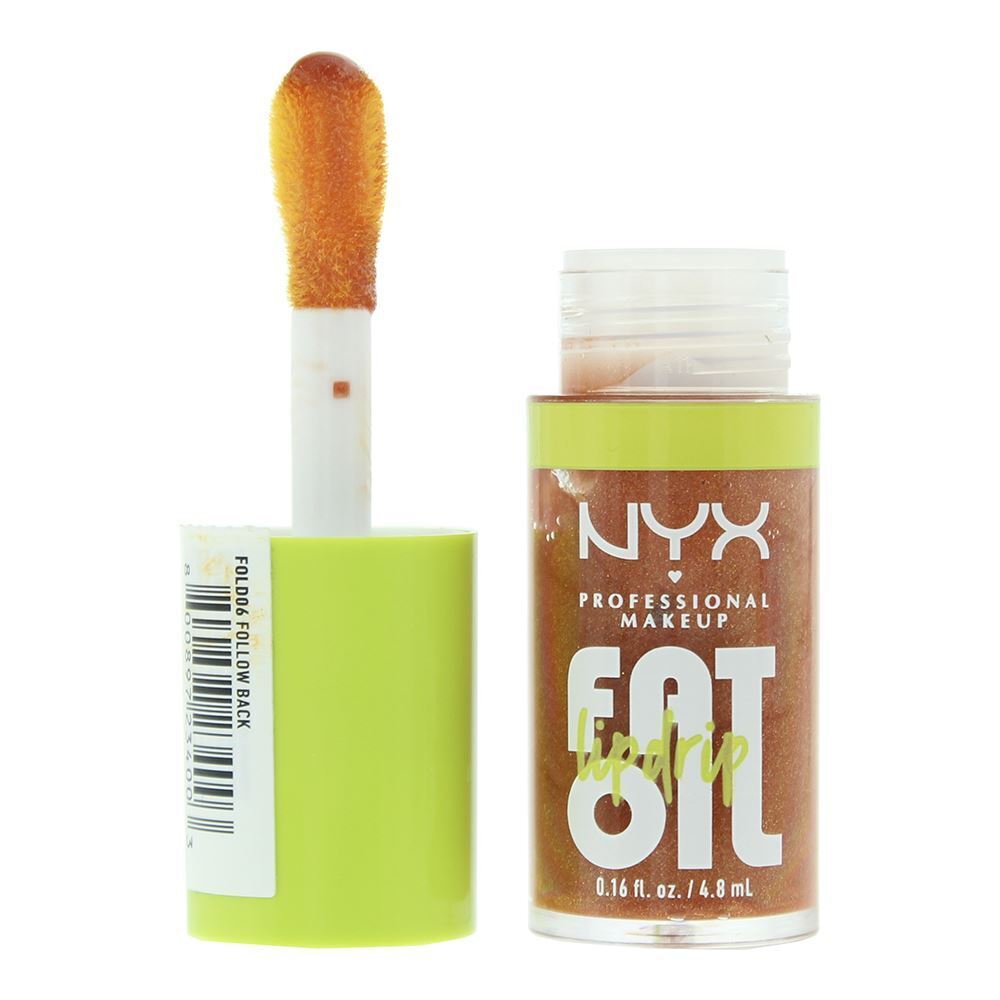 NYX Fat Oil Lip Drip Follow Back Lip Oil 4.8ml For Her