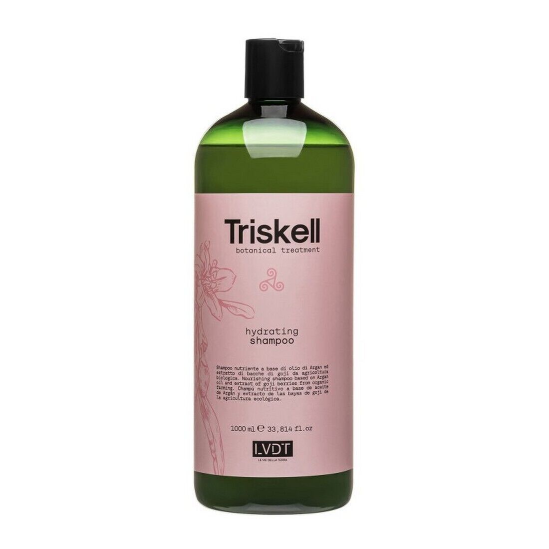 Hydrating shampoo 1000 ml Triskell 01052