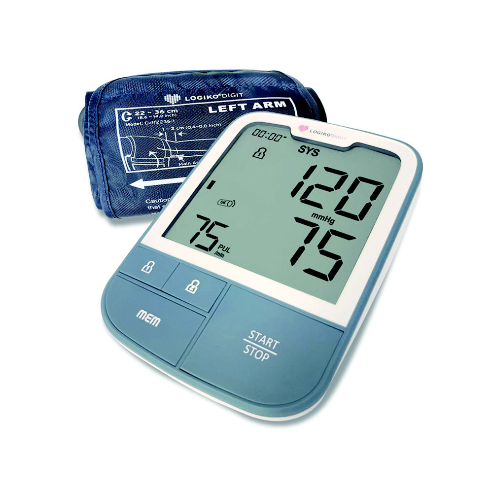 misuratore pressione braccio Digitale Lcd 4.8 Parlante Usb Moretti Logiko