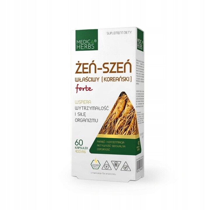 Ginseng Korean Forte Panax 60 capsule