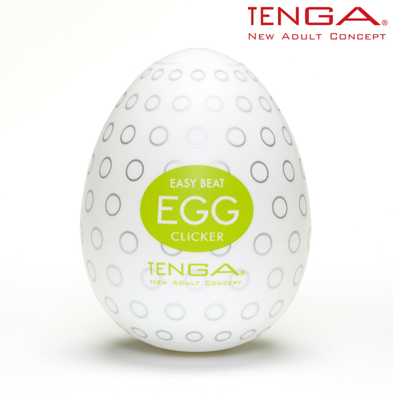 Tenga Egg Clicker Edition - Disposable Stretchy Stroker for Men's Handjob - TPE