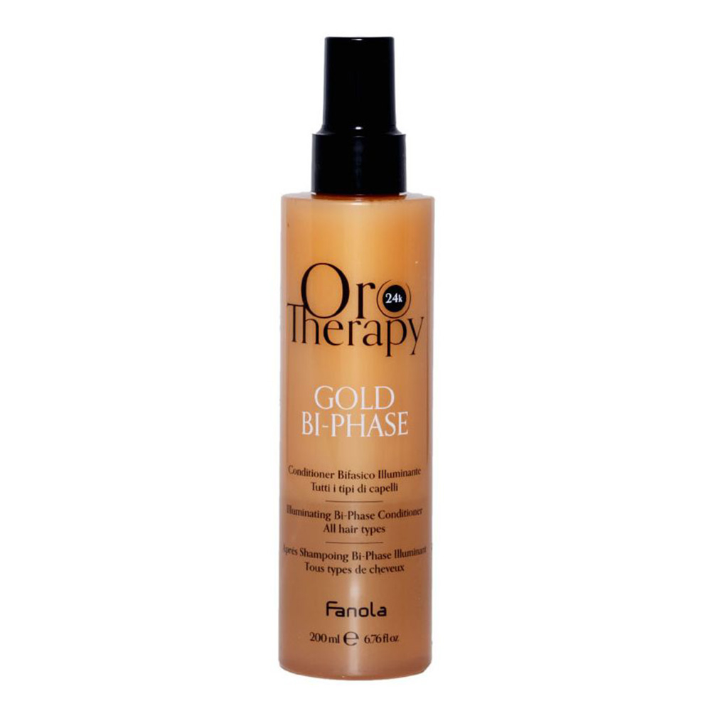 FANOLA - ORO THERAPY - GOLD BI-PHASE (200ml) Conditioner bifasico illuminante