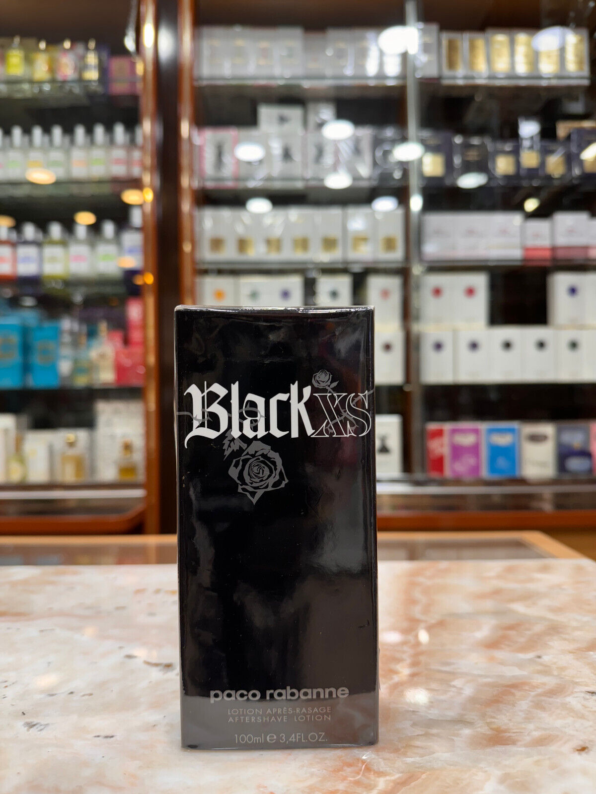 PACO RABANNE BLACK XS 100ML DOPOBARBA LOZIONE IMBALLO ORIGINALE AFTER SHAVE