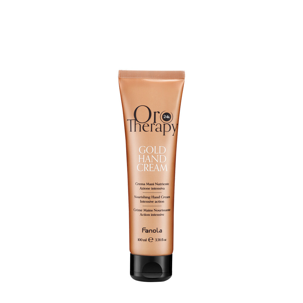 Fanola Oro Therapy Oro Puro Gold Hand Cream 100ml - crema mani nutriente