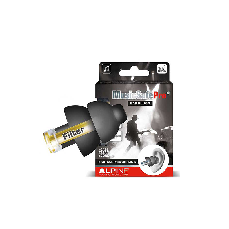 Tappi auricolari Alpine MusicSafe PRO per musicisti, nero