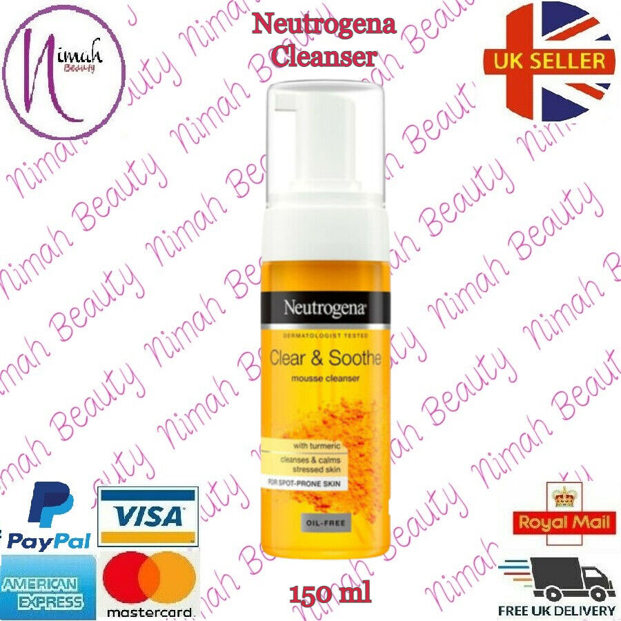 Neutrogena Trasparente & Lenitivo Mousse Pulizia 150ml
