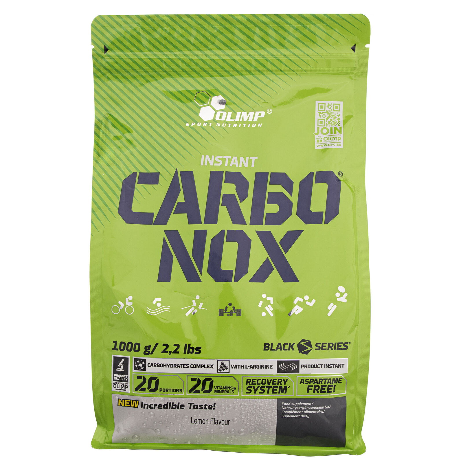 Olimp Carbonox, limone, 1000 g