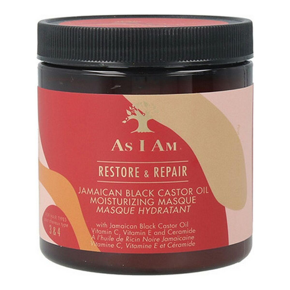 Maschera per Capelli Restore & Repair Jamaican Black Castor Oil As I Am [227