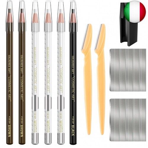 Waterproof Eyebrow Pencils Brow Pencil Set For Marking, Filling And Outlining,