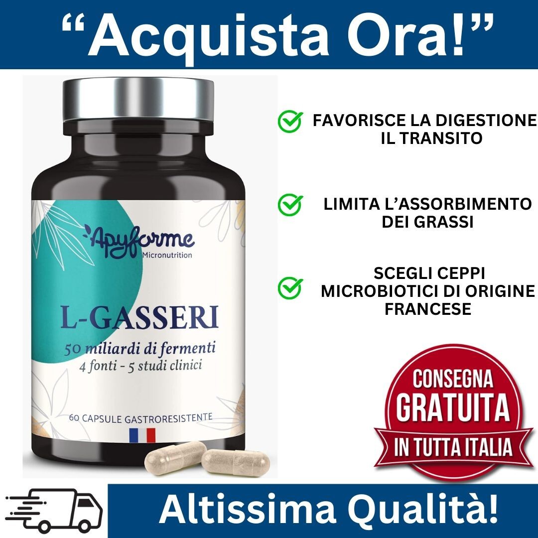 Probiotici per Intestino - Apyforme - Lactobacillus Gasseri - Flora Intestinale