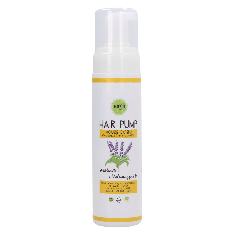 Mousse Capelli Volumizzante Bio - Hair Pump Aria - Anarkhia Bio