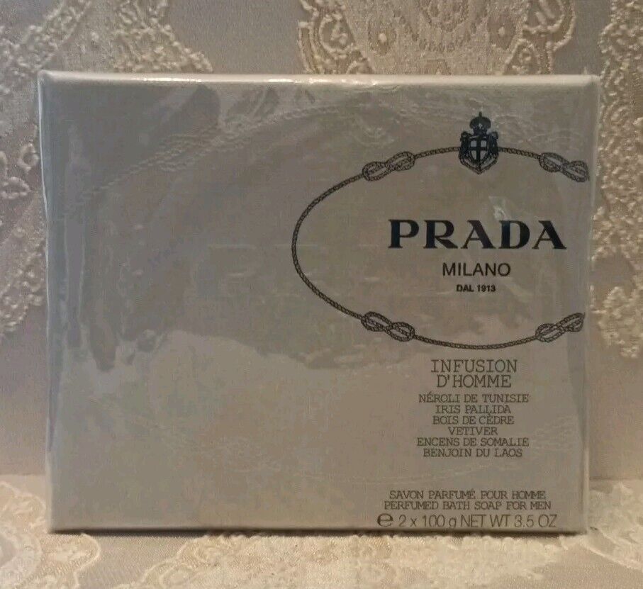 Prada Infusion D'Homme Saponi 2×100 Grammi.