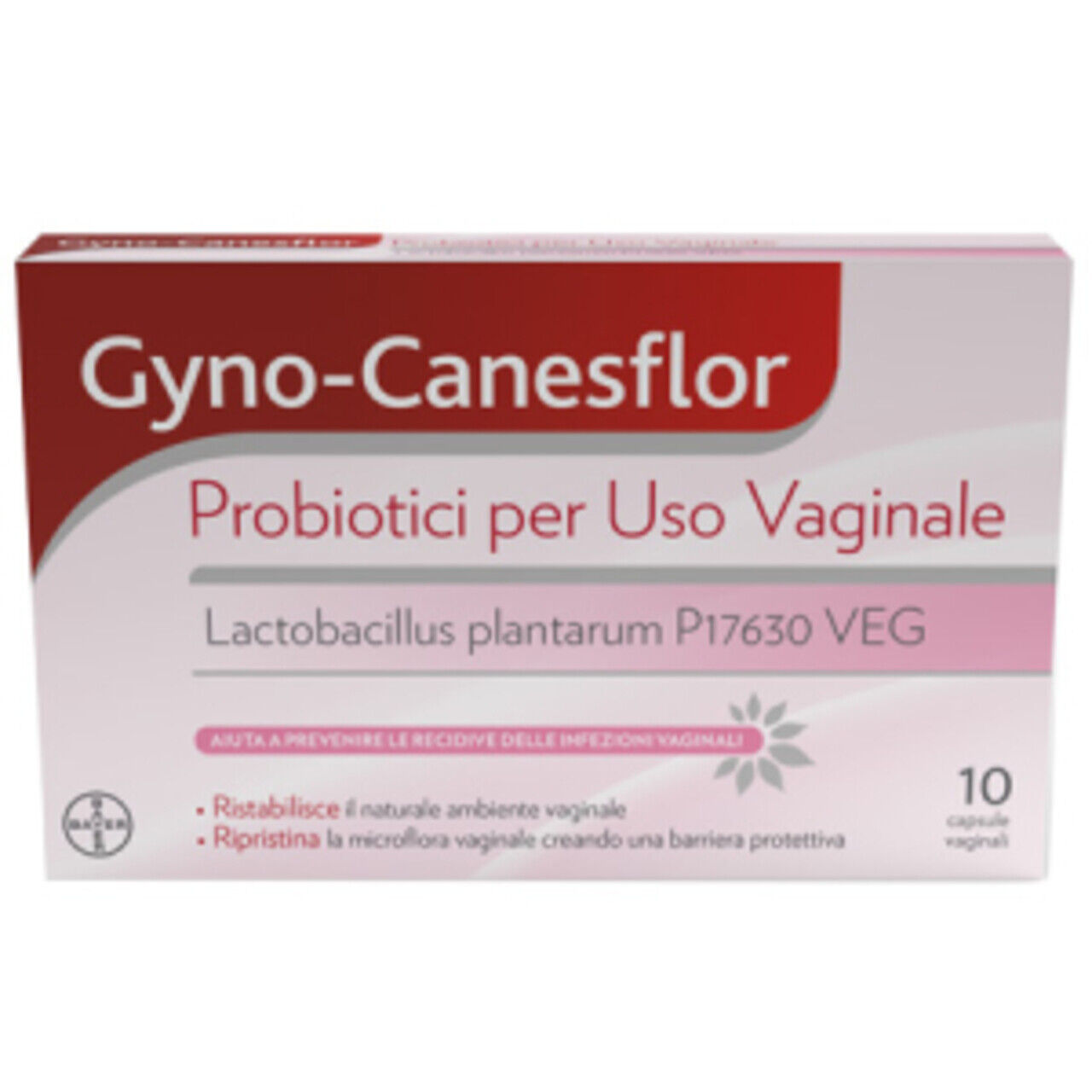 Gyno-Canesflor Bayer 10 Capsule Vaginali