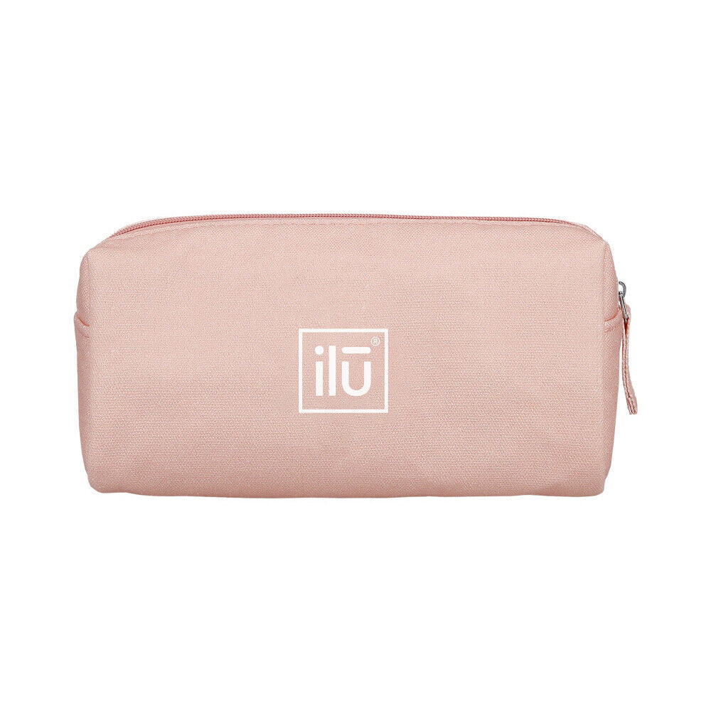 ilū Cotton Beauty Bag Orange - pochette porta trucchi
