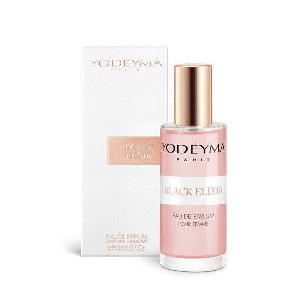 Yodeyma Paris Black Elixir Eau de Parfum fragranza da donna 15 ml
