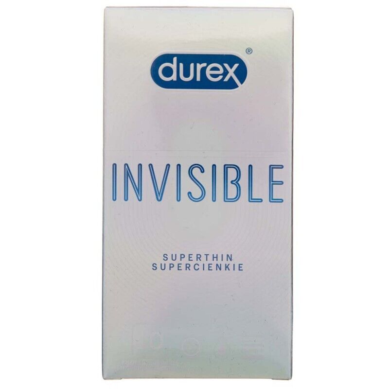 Preservativi Durex Invisible Super Thin, 10 pezzi
