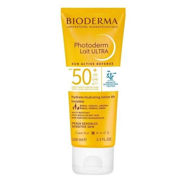 BIODERMA PHOTODERM LAIT ULTRA Lozione Protettiva Solare Idratante SPF 50+ 100 ml