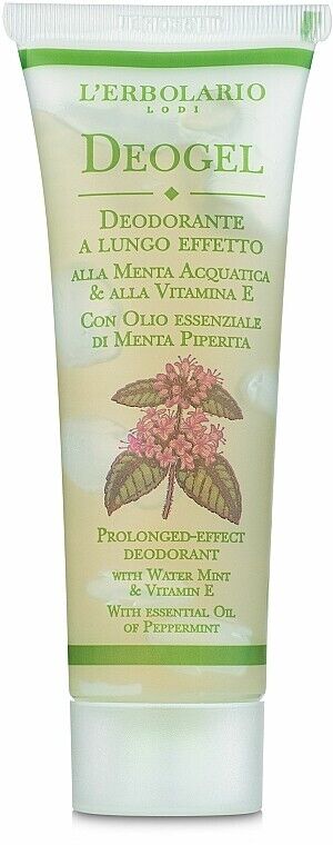 Deogel Deodorante Lunga Durata Menta Vitamina E 50ml L'Erbolario 20% SCONTO