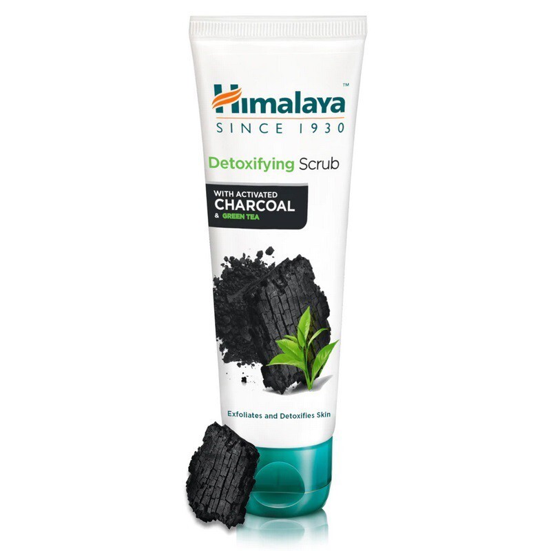 Himalaya scrub disintossicante al carbone con te verde, 75 ml