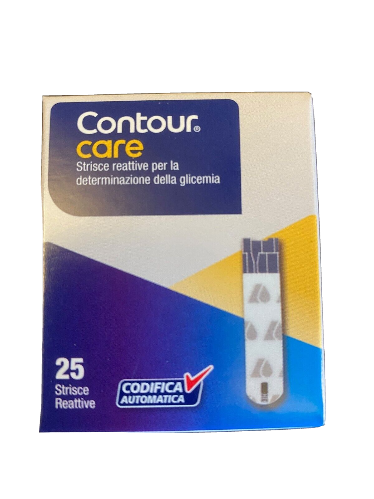 CONTOUR CARE 25 Test per la determinazione della glicemia - diabete