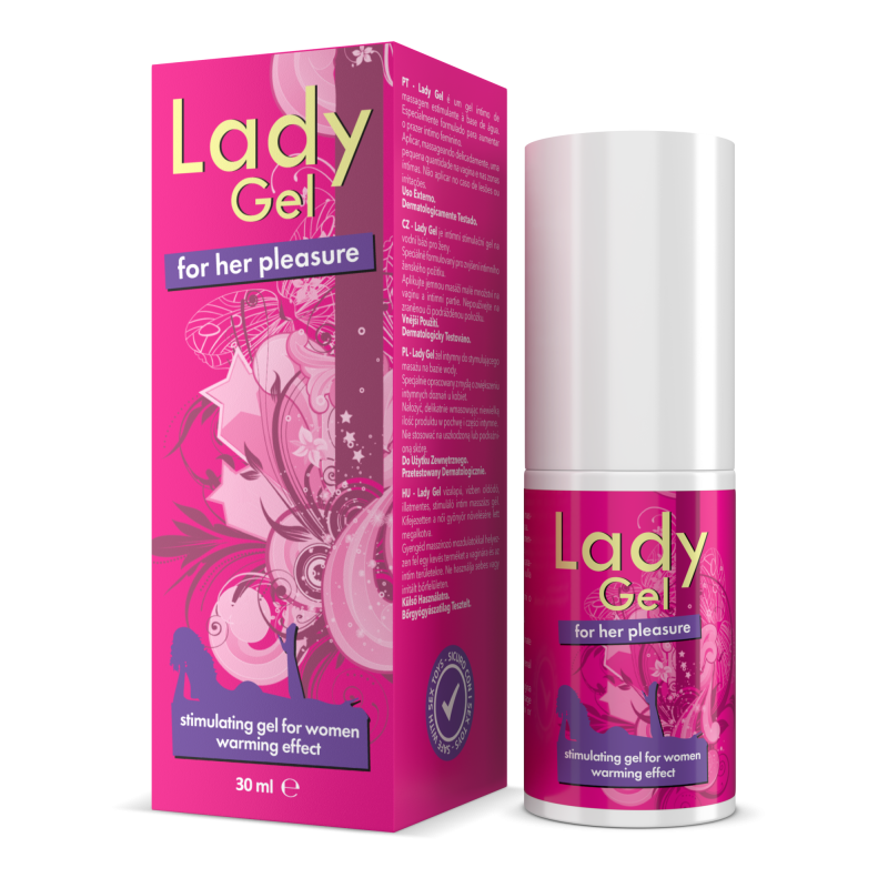 GEL STIMOLANTE MASTURBAZIONE DONNA LADY GEL 30ML INTIMATELINE