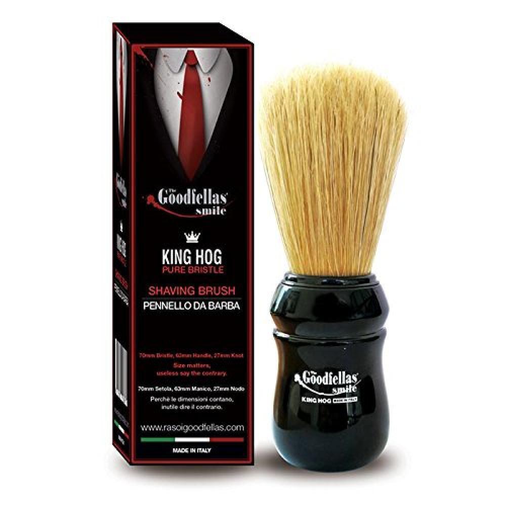 (TG. King Hog) The Goodfellas' smile King Hog Pennello da barba in setola - NUOV