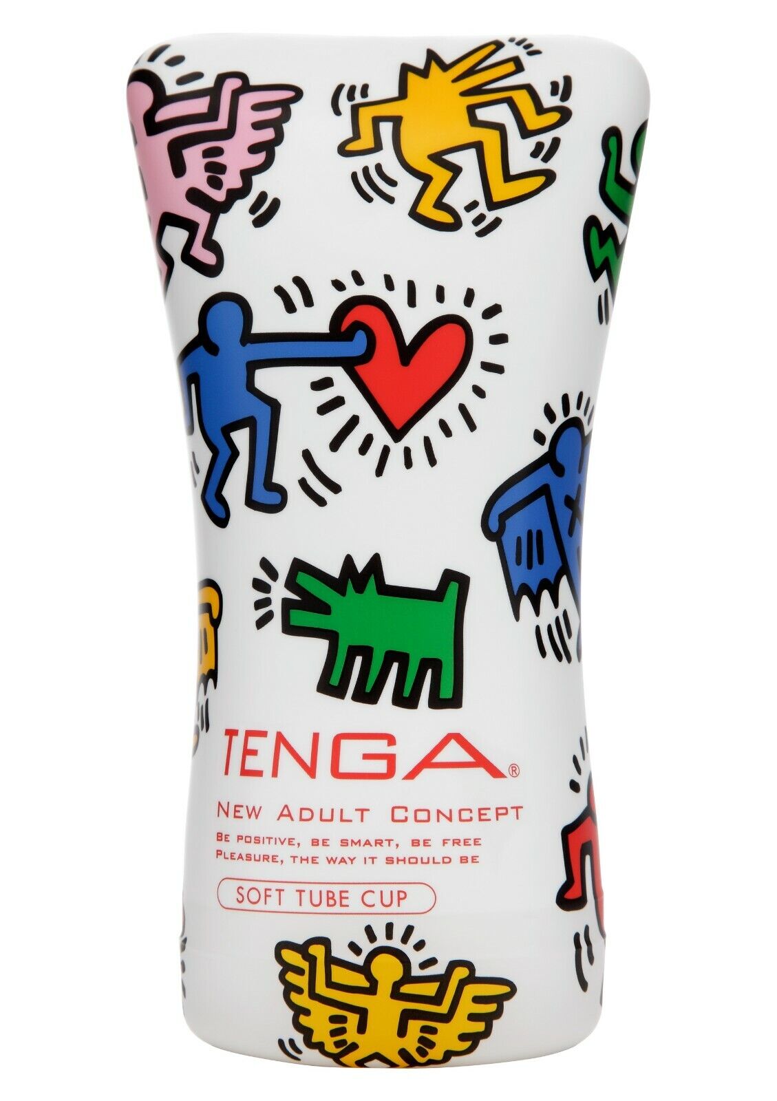 MASTURBATORE TENGA KEITH HARING - SOFT TUBE CUP STIMOLAZIONE PENE MONOUSO