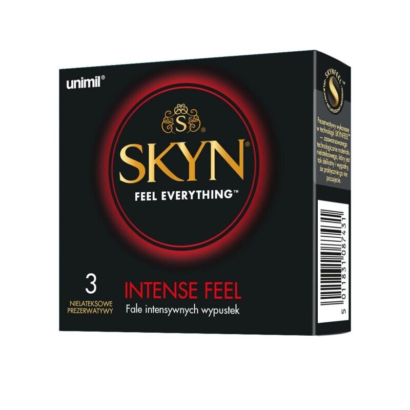 Preservativi Skyn Intense Feel, 3 pezzi