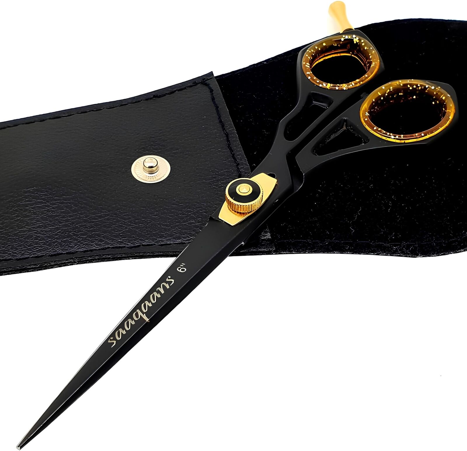 Saaqaans SQR-01 Forbici Professionali da Parrucchiere, 15,2 cm, Perfette (B9l)