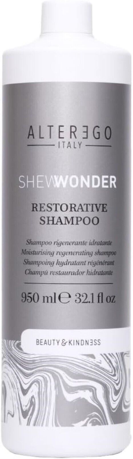ALTEREGO SHEWONDER RESTORATIVE SHAMPOO 950 ML, RIGENERANTE ED IDRATANTE