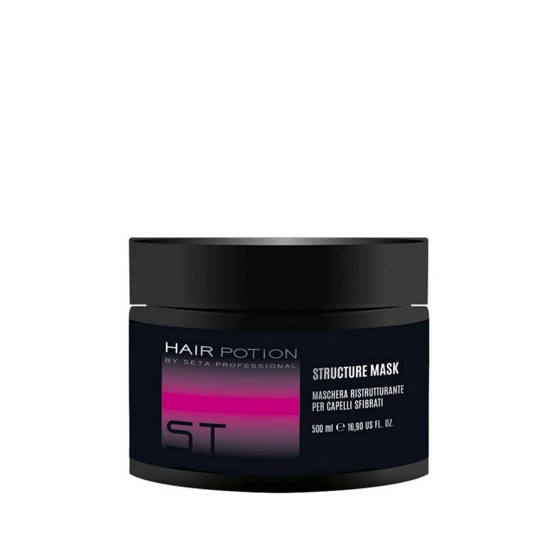 Maschera ristrutturante per capelli sfibrati 500 ml Hair potion 00126