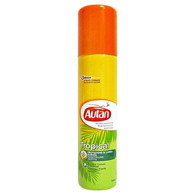 AUTAN TROPICAL VAPO SPRAY ANTIZANZARE IN FORMATO DA 100ML