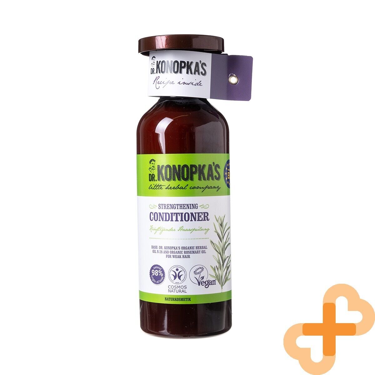 DR. KONOPKA'S Balsamo Rinforzante per Capelli Deboli 500ml Vegan