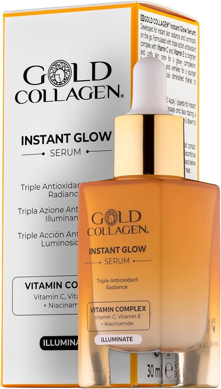 Instant Glow Serum Gold Collagen 30ml