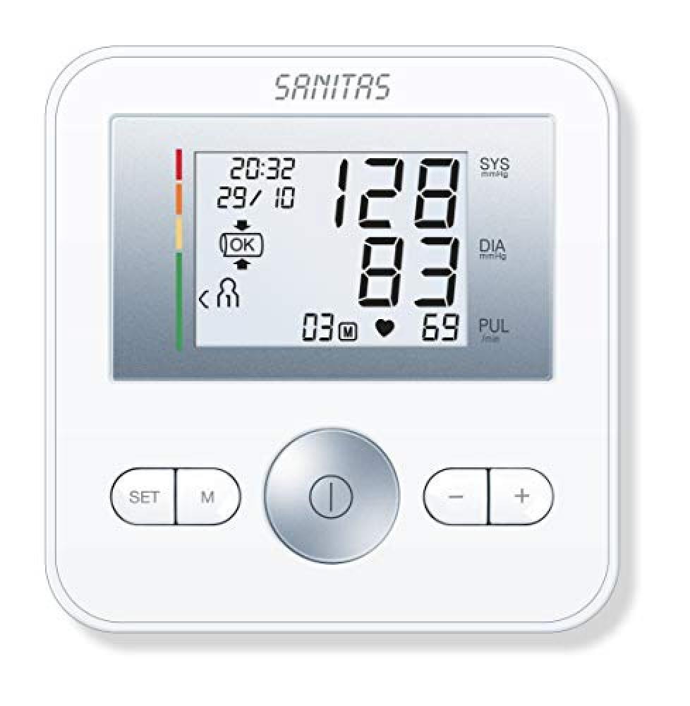 (TG. SBM 18) Sanitas SBM 18 Misuratore di Pressione da Braccio con Display Orizz