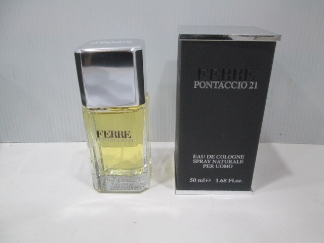 FERRE' PONTACCIO 21 Profumo Uomo Eau De Cologne 50ml spray -Vintage