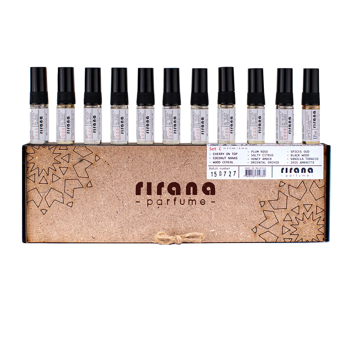 RIRANA PARFUME DISCOVERY SET - SET C