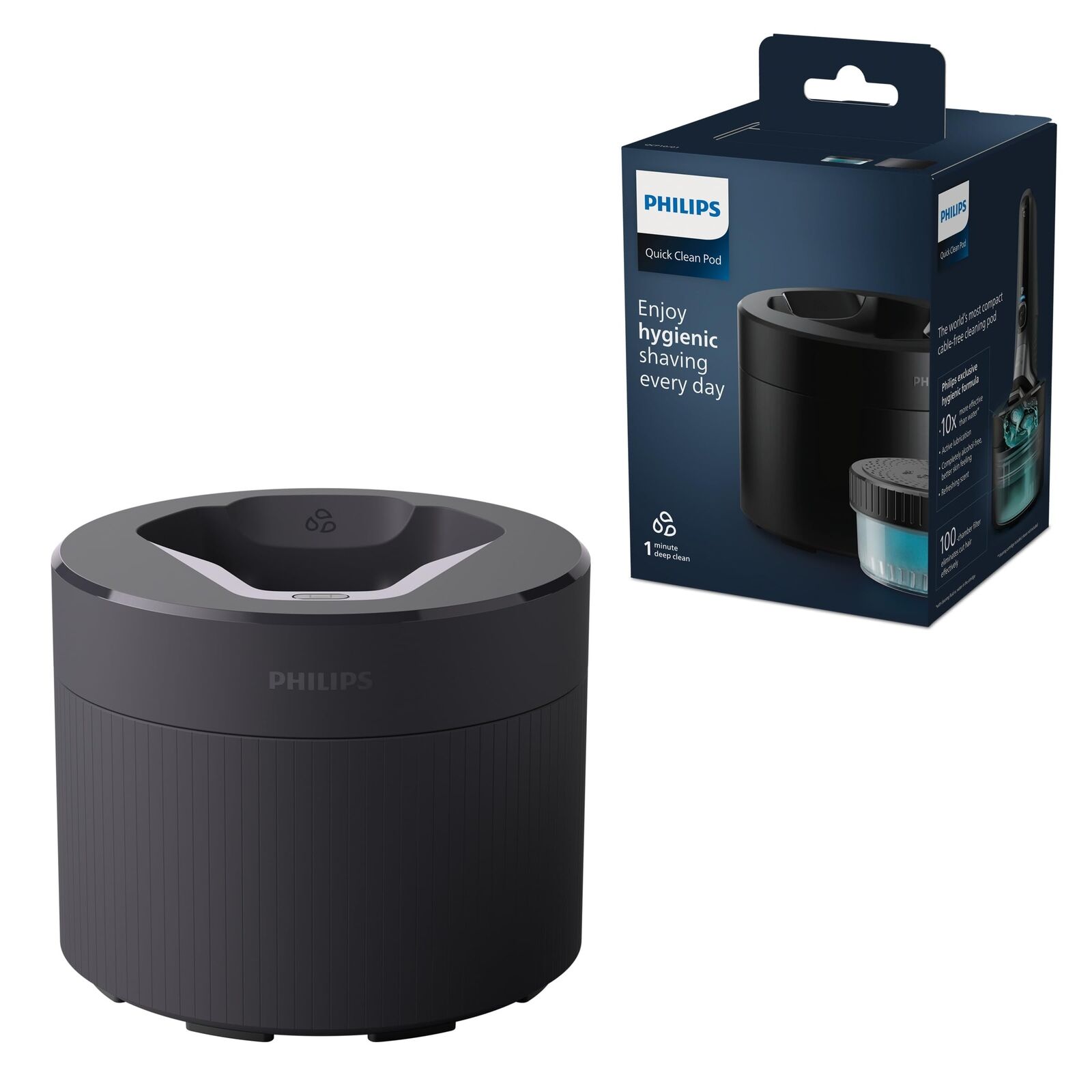 Philips Quick Clean Pod - Cartuccia di pulizia Philips per rasoi (U8Q)