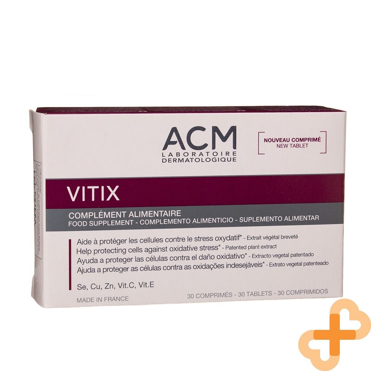 ACM LABORATORIES DERMATOLOGIQUE VITIX integratore protegge le cellule 30 comp...