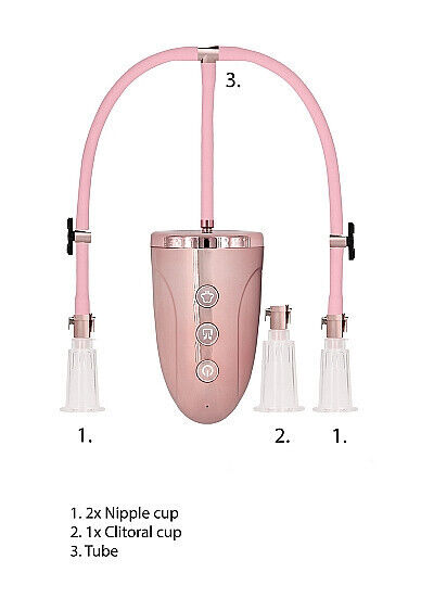 Kit pompa succhia capezzoli clitoride massaggiatore donna stimolatore automatico