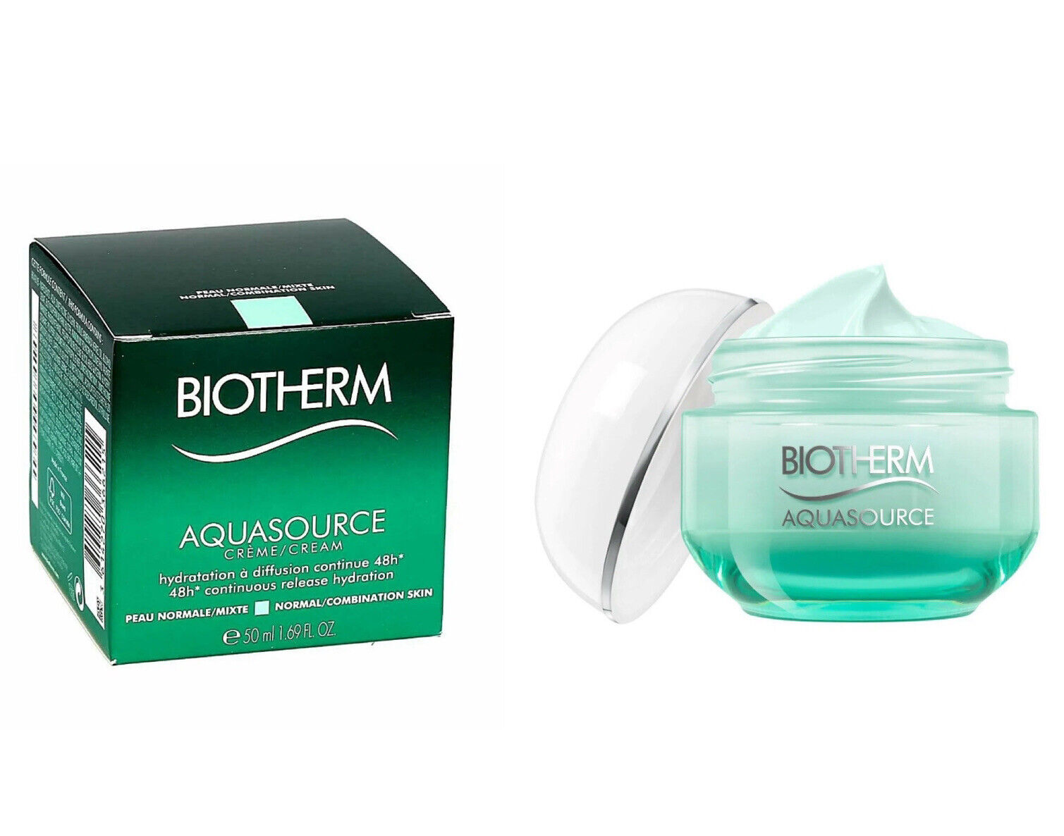 BIOTHERM AQUASOURCE CREMA IDRATANTE RIGENERANTE PELLI NORMALI MISTE 50ml
