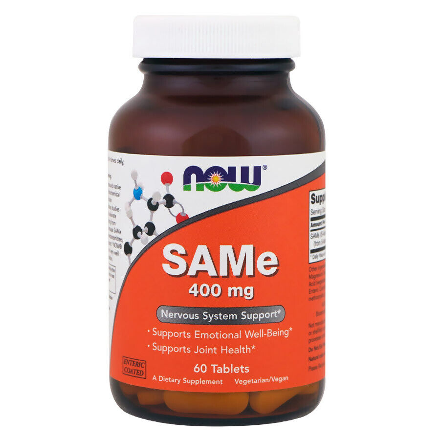 NOW Foods SAMe S-adenosil metionina 400 mg - 60 compresse NOW0141