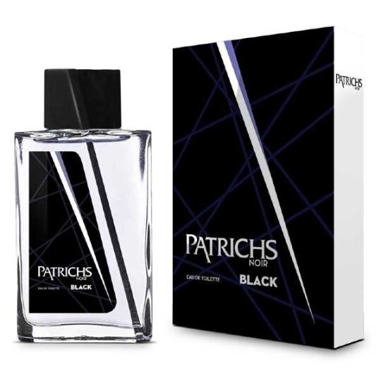 Patrichs Noir Black Eau de Toilette 75ml Fragranza Maschile