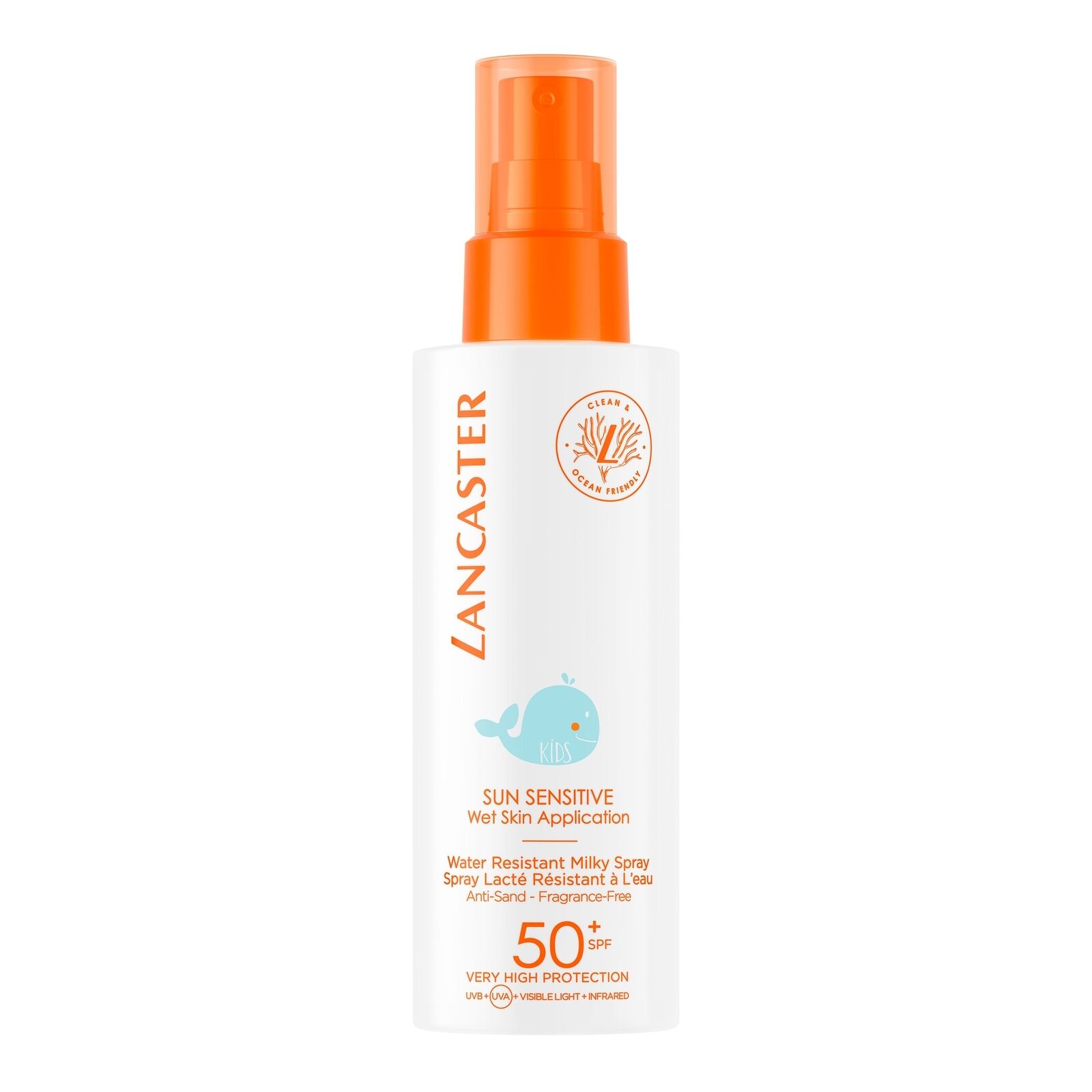 LANCASTER SUN KIDS MILKY SPRAY VISO/CORPO 50 SPF 150 ML