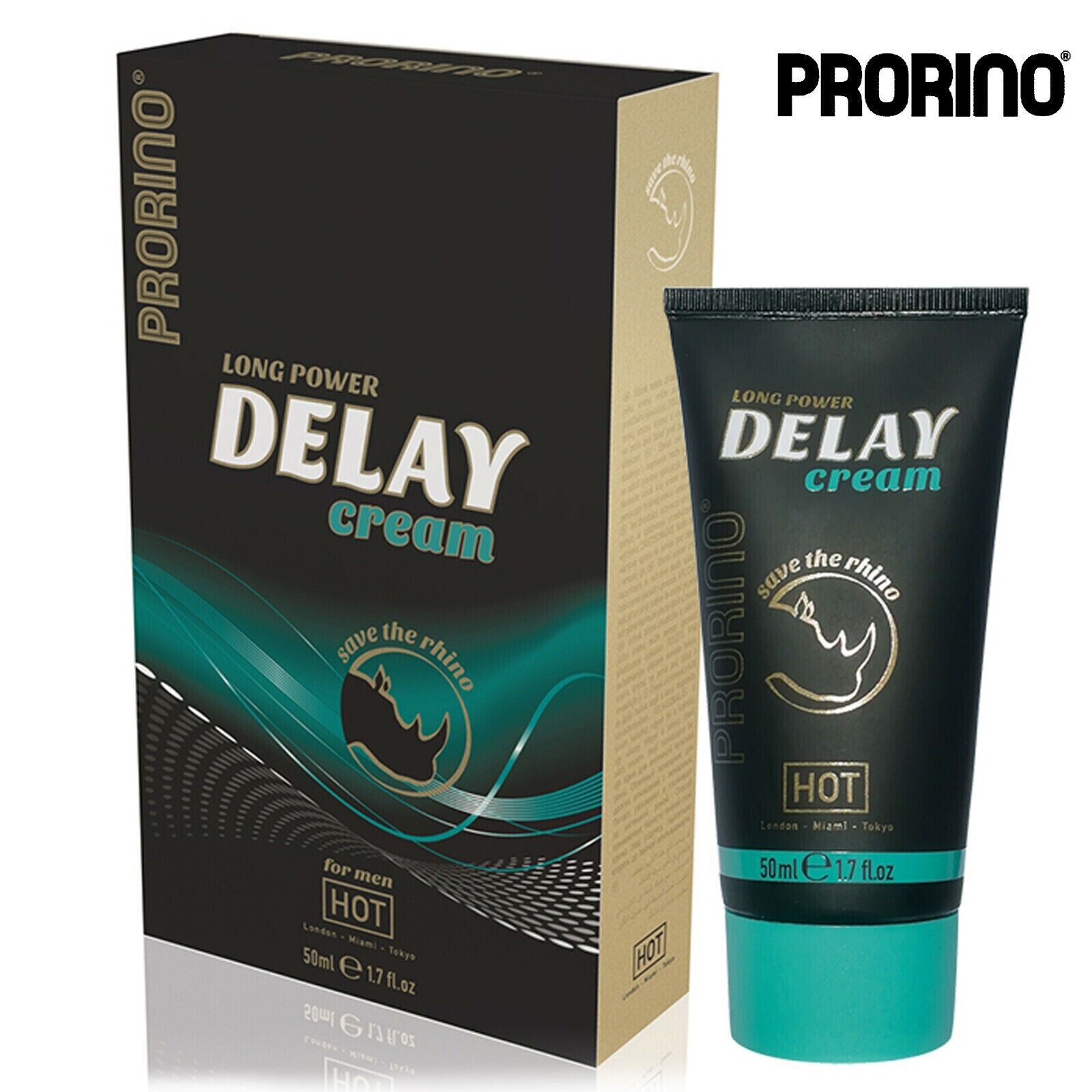 Prorino Rhino Long Power Delay Cream Premature Ejaculation Eiaculazione Precoce