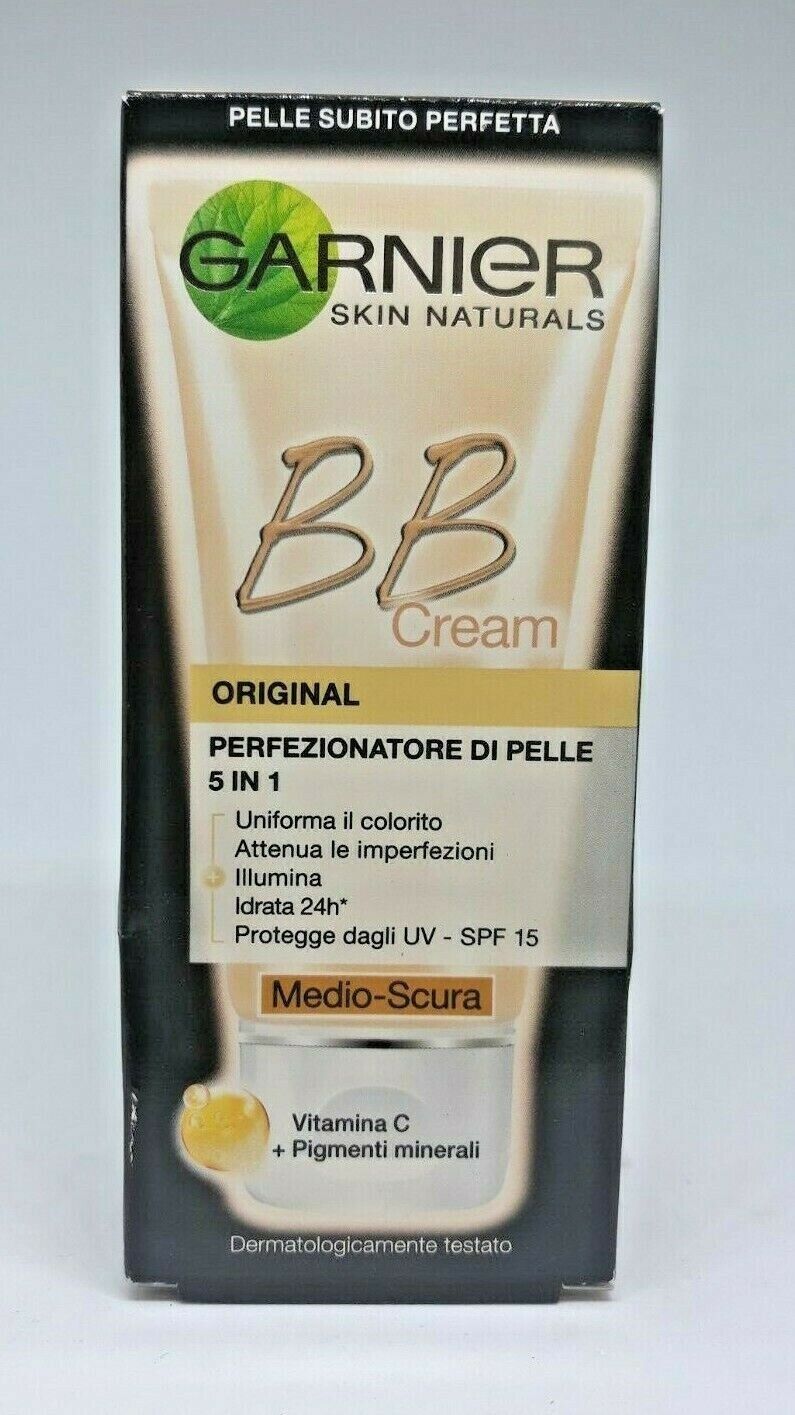 Garnier BB cream original perfezionatore di pelle 5in 1 medio scura 50 ml