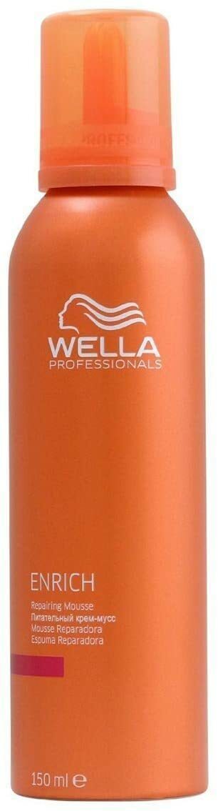 Wella I Enrich, schiuma mousse riparatrice per capelli trattati rovinati 150 ml
